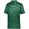 MENS CONVERGE POLO FOREST GREEN Front Angle Left